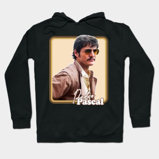 Pedro Pascal ---- Retro Fan Artwork Hoodie